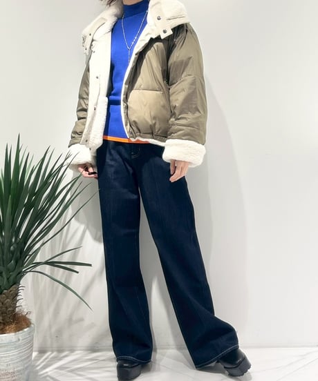 【R2503-RBB856】 Reversible boa blouson（1680056）