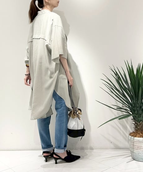 【R2503-CBL835】Coat blouse（1740960）