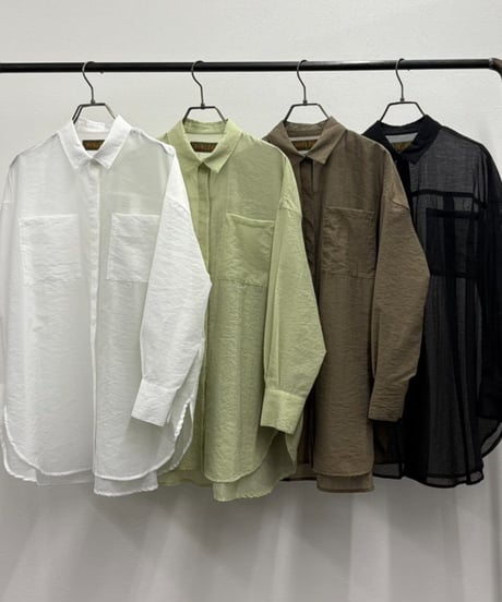 【R2501-SBL796】Sheer blouse (1740928)