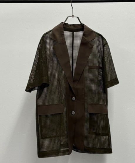 【R2501-MJK838】Mesh jacket（1740943）