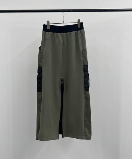 【R2601-BSK914】 Two-tone zip skirt（1741023）