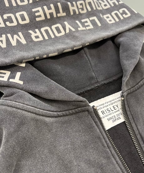 【R2503-BLP859】Back logo hoodie（1740965）