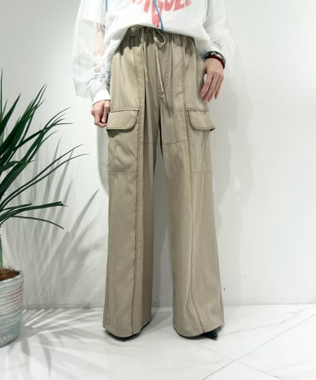 【R2601-CPT935】 Wide cargo pants（1741049）