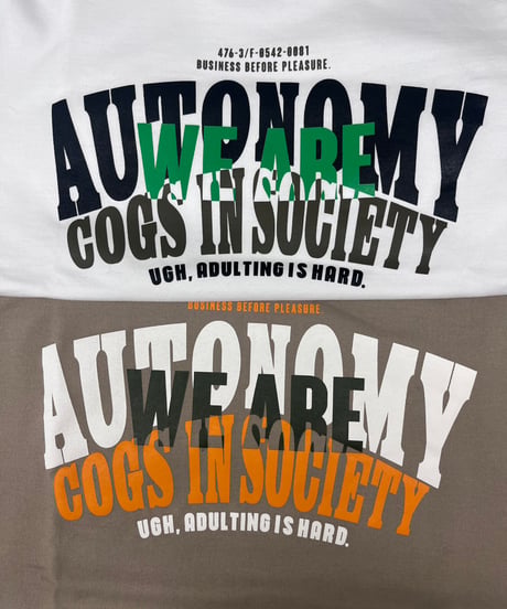 【R2601-BLT932】 Big logo t-shirt (1741062）