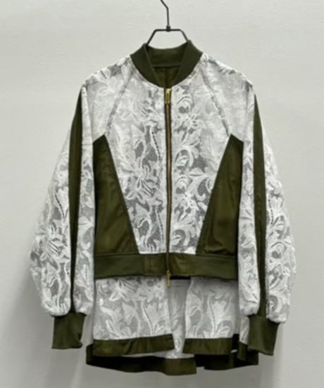【R2501-RBZ802】２way lace blouson (1740919)