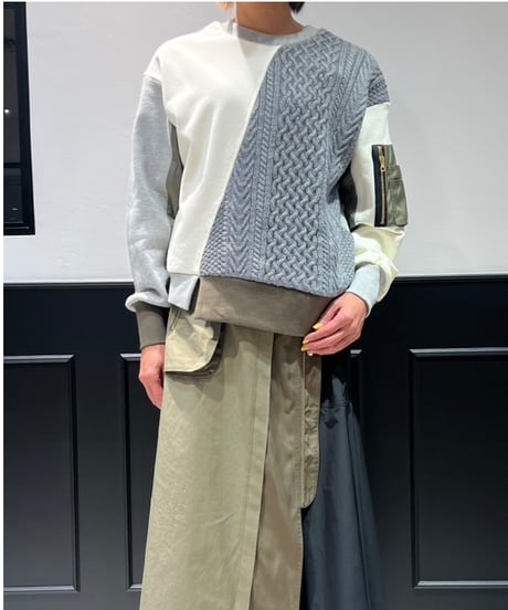 【R2403-DNP725】Docking knit (1740831)