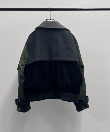 【R2503-QSC891】 Quilted short coat（1680061）