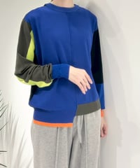 【R2503-BCD875】 Bicolor 2way cardigan（1741006)