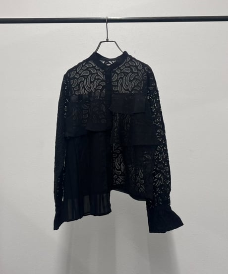【R2601-TBL949】 Tiered lace blouse（1741055）
