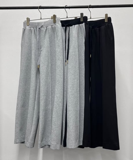【R2603-SPT816】 Sweat wide pants (1741132）