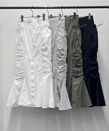 【R2601-ZSS966】 Zip shearing skirt（1741079）