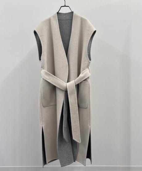 【R2503-RLV833】 Reversible wool gilet（1680047）