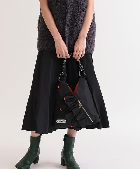 【R2403-TMB29】Triangle ｍini bag with frills (1740825)