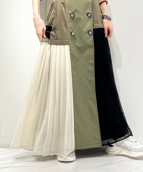 【R2501-TPS783】Military skirt (1740898)