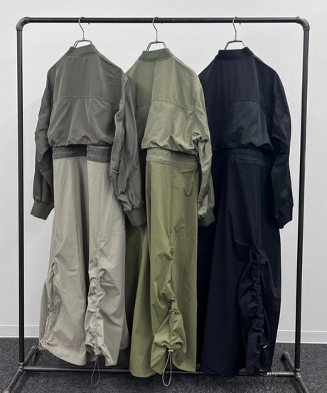 【R2601-LOP921】 Layered shoulder dress（1741024）