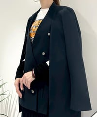 【R2601-MJK955】 Collarless shoulder jacket（1741043）