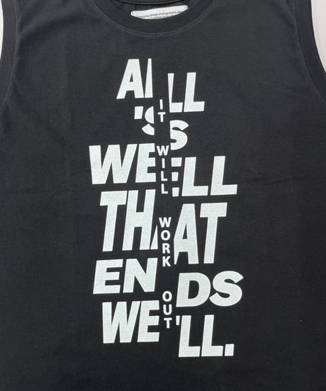 【R2601-RTT1070】  Logo tank top（1741155）