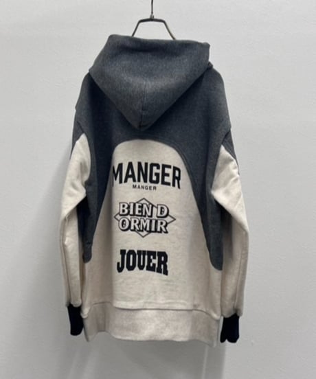 【R2503-BLF902】 Back logo hoodie（1740999）