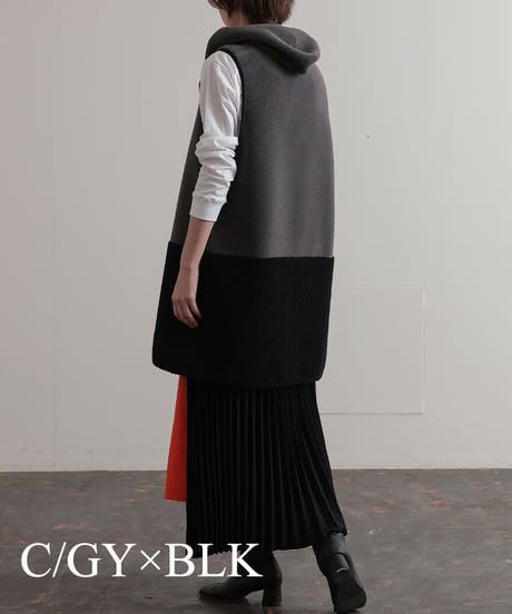 【R2403-RBV539】Reversible bicolor vest (1680029)