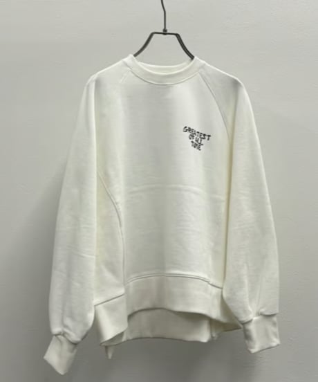 【R2501-LSW800】Back logo sweatshirt (1740914)
