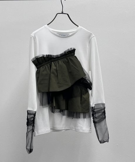【R2503-FCS901】 Frill cut and sew (1741000）