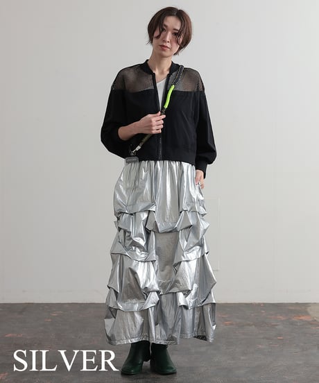 【R2403-MTS669】Metallic skirt (1740810)
