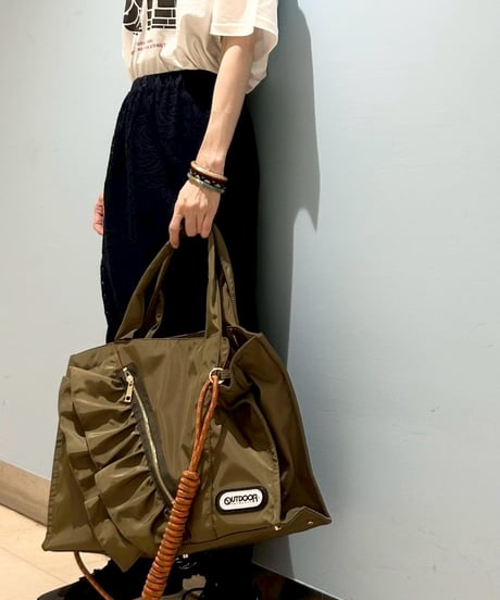 【R2603-FTM63】 Large frill tote bag（1741111）