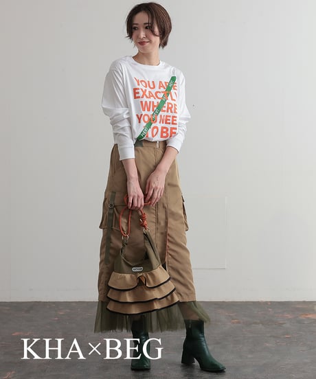 【R2403-FBG24】Tiered bag with frills　(1740820)