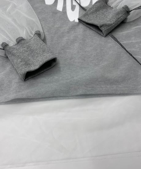 【R2601-RCS941】 Layered cut and sew (1741060）