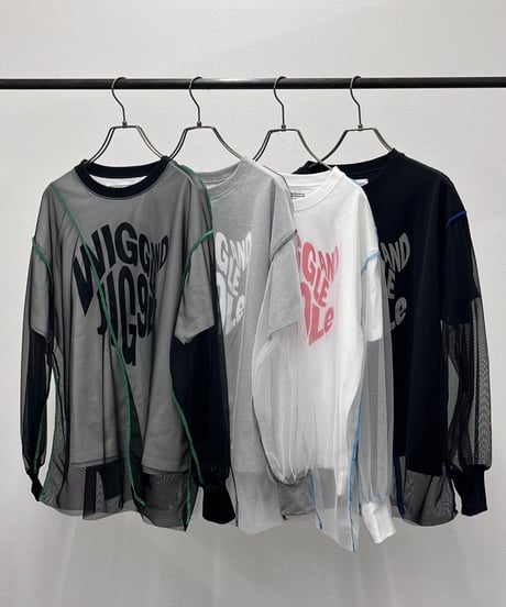 【R2601-RCS941】 Layered cut and sew (1741060）