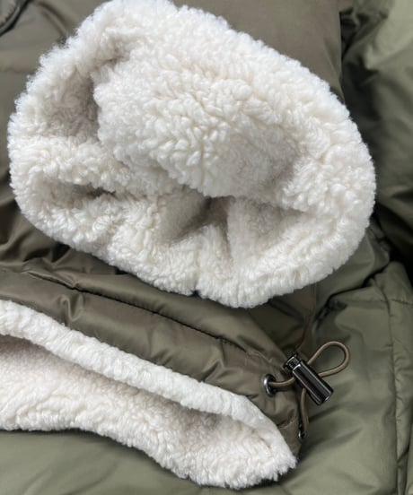 【R2503-RBB856】 Reversible boa blouson（1680056）