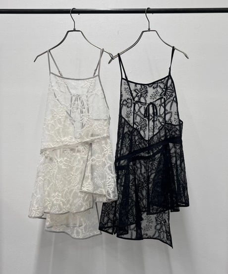 【R2603-RKS1054】 Lace-trim camisole  (1741138）