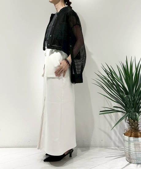【R2401-RBB662】Mesh shirt (1740772)