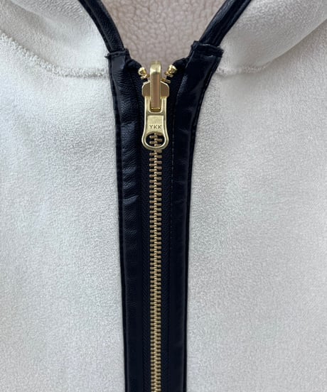 【R2503-RBP829】 Bicolor boa vest（1680052）