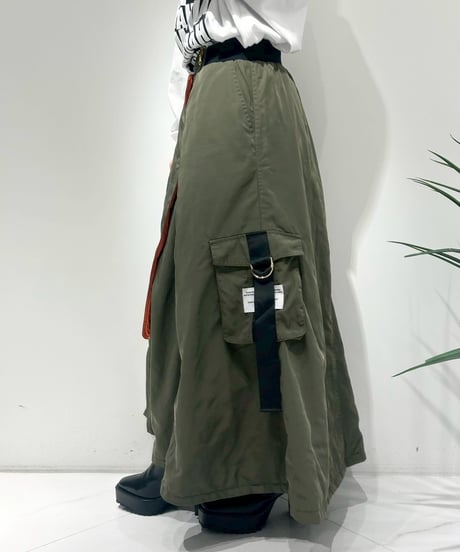 【R2503-RQS880】 Reversible quilted skirt（1741001）