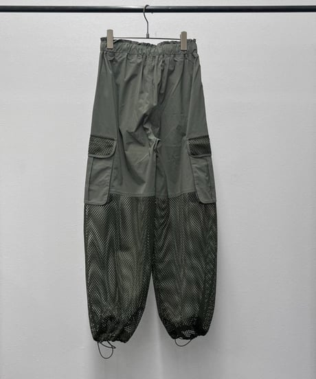 【R2601-MPT959】 Mesh panel cargo pants（1741078）