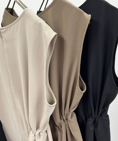 【R2401-FCC593】Asymmetric frill tunic (1740726)