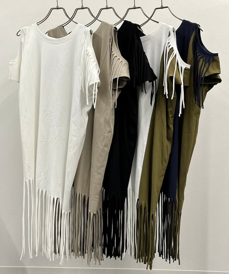 【R2401-FOP651】Fringe dress (1740758)