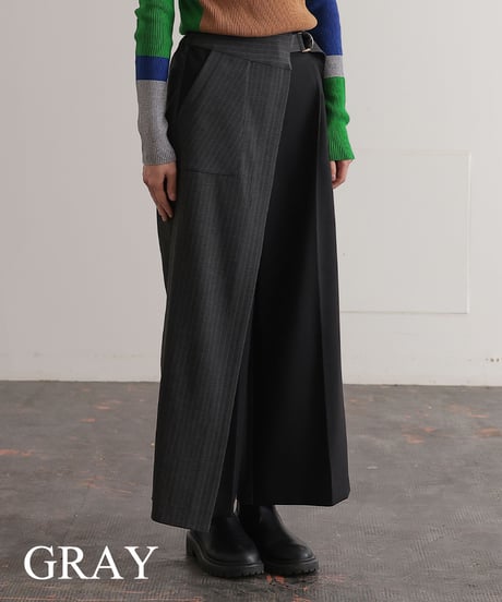 【R2403-SPT736】Wrapped pants (1740846)