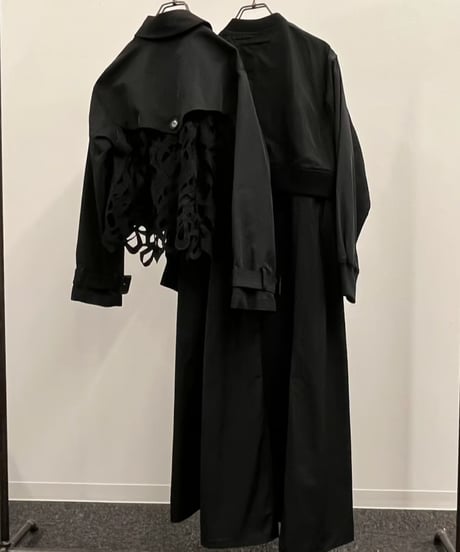 【R2501-ETC755】Short trench ensemble coat (1740873)