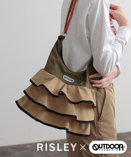 【R2403-FBG24】Tiered bag with frills　(1740820)