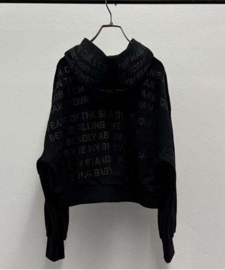 【R2503-BLP859】Back logo hoodie（1740965）