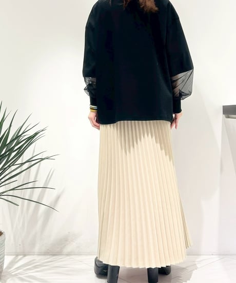 【R2601-BLT925】 Big logo long t-shirt（1741027）