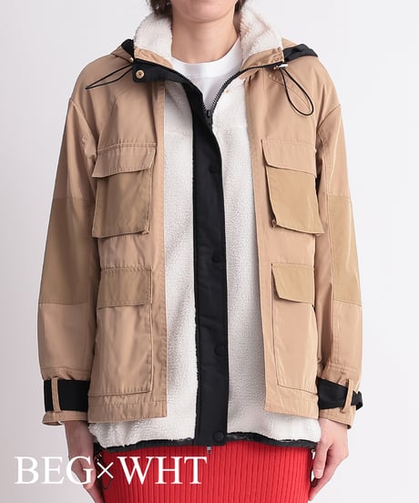 【R2403-DMP706】Shoulder water repellent mountain parka(1680040)