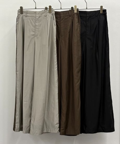 【R2501-SMP840】Side mesh wide pants（1740944）