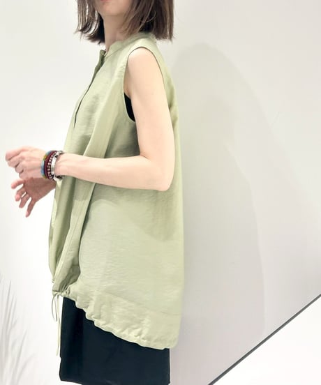 【R2601-DBL969】 Drawstring blouse  (1741084）