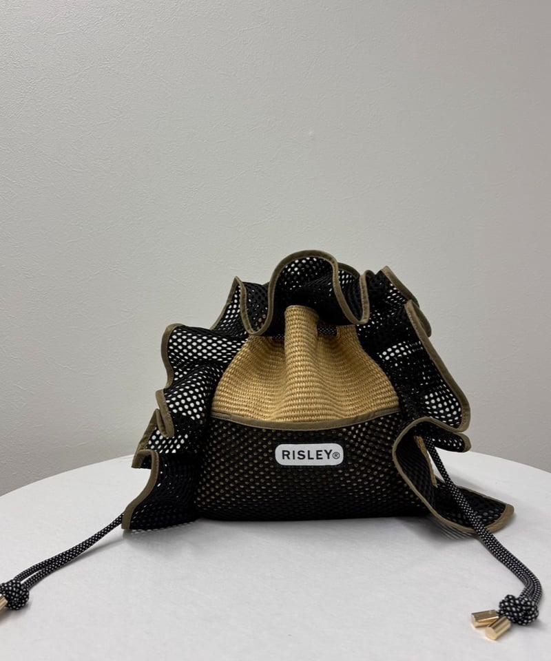 R2501-BFB32】Ruffled basket bag（1740889） | RISL