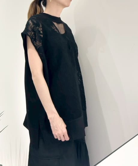 【R2601-RRB920】 Lace pullover (1741050）