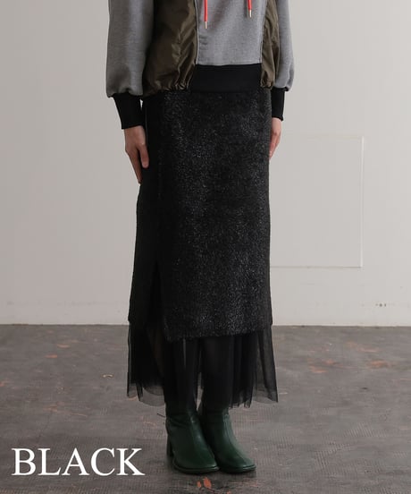 【R2403-NES723】Ensemble knit skirt (1740838)