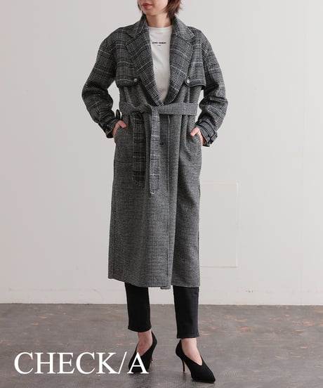 【R2403-REC684】Reversible ensemble coat (1680039)
